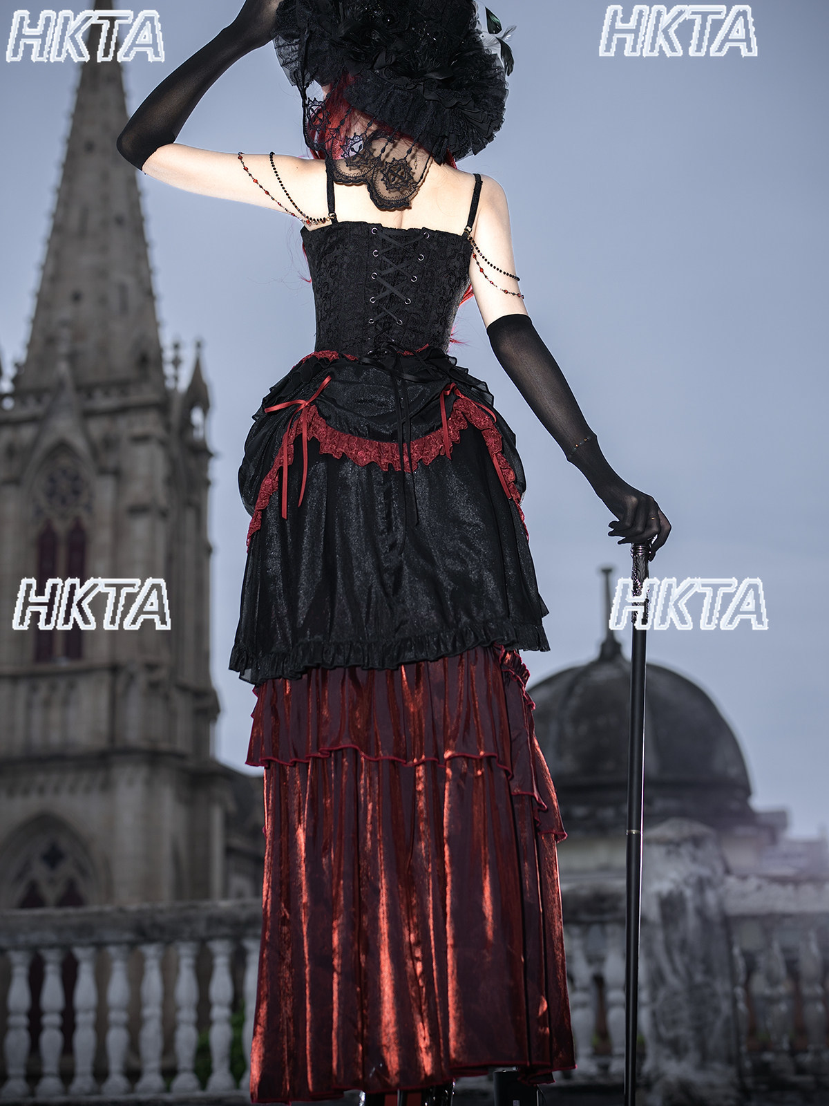 Elegant Vintage Dark Goth Subc - Embroidery Vest 评论和价格