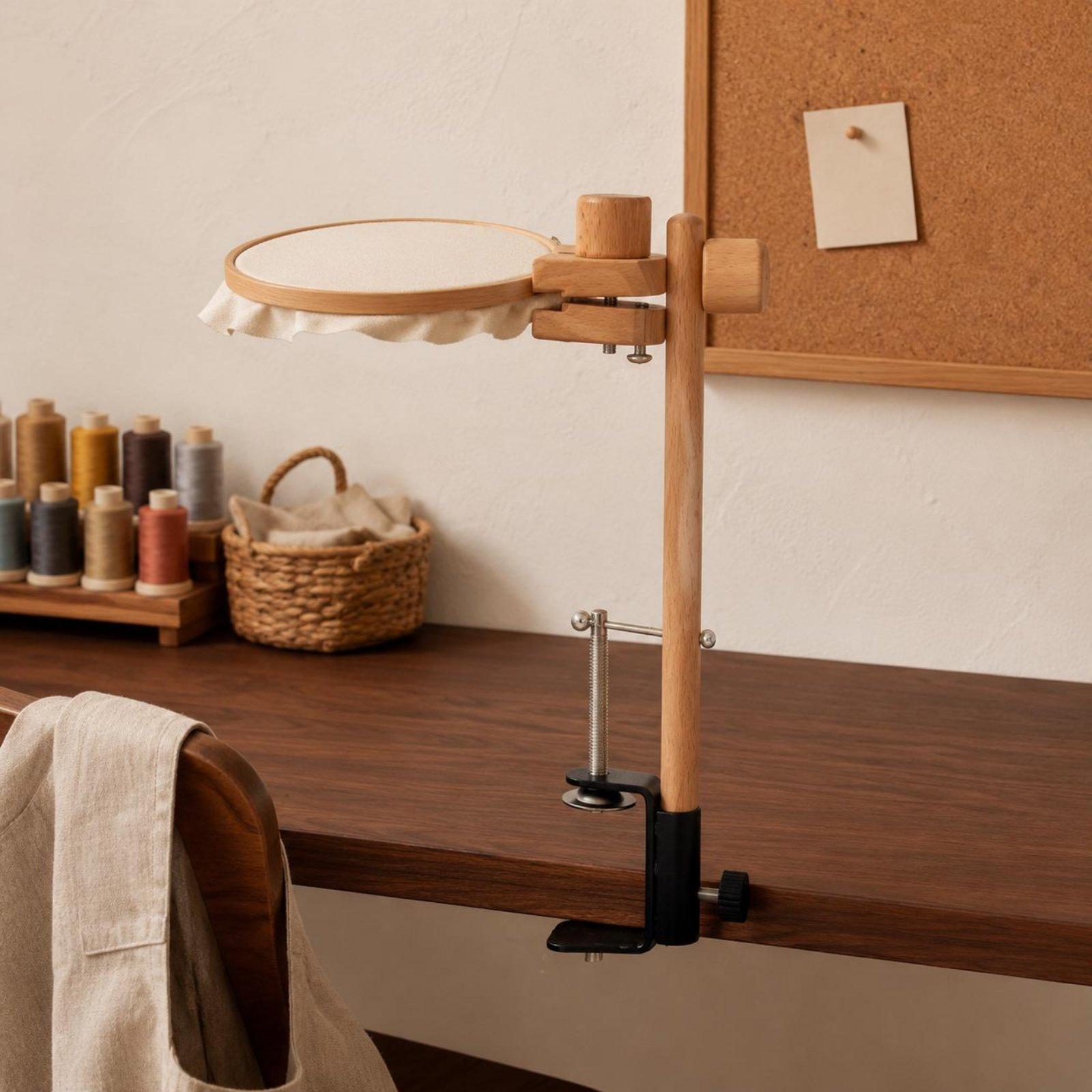 Wooden Desk Embroidery Hoop Fr - Embroidery Hoop Stand 评论和价格